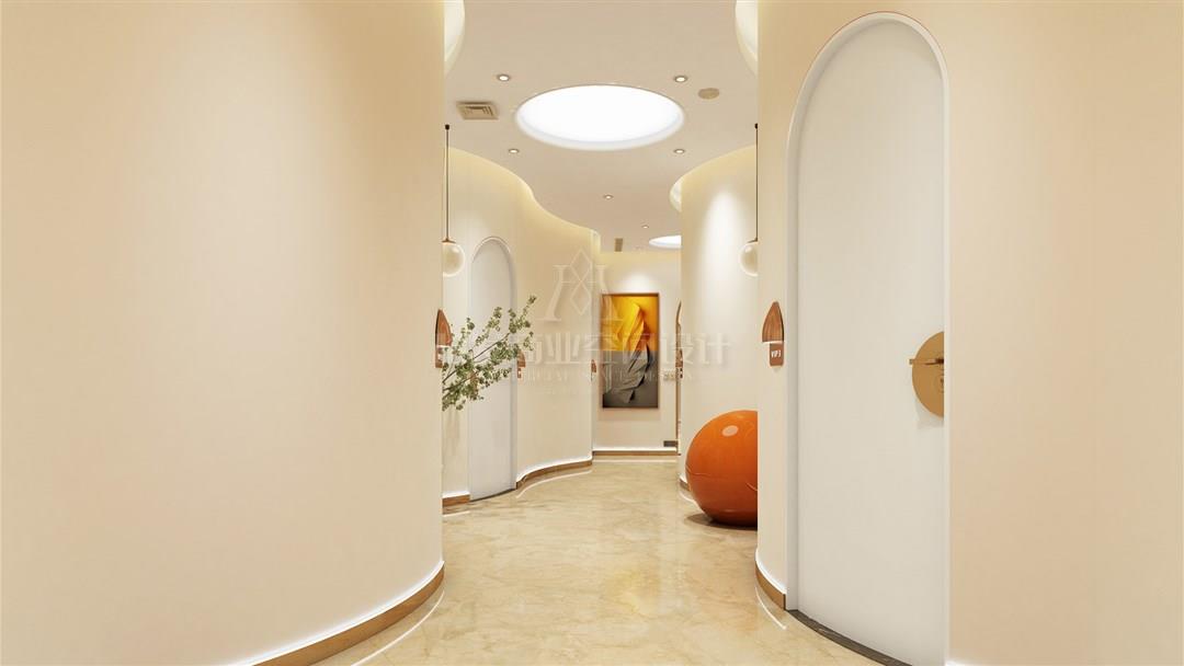 柔和的曲线和硬朗动感融合于空间